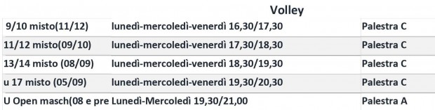 volley