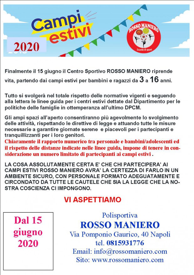 campi estivi